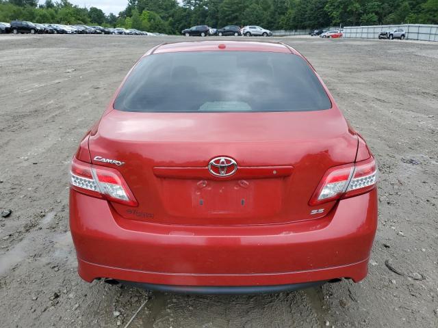 4T1BF3EK1AU501486 - 2010 TOYOTA CAMRY BASE RED photo 6