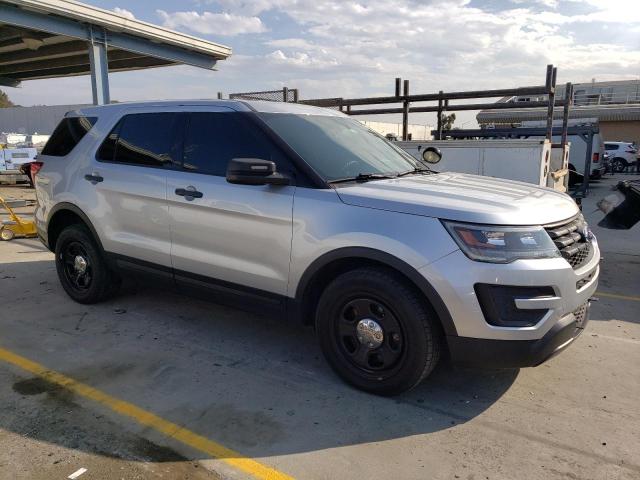 1FM5K8AR1JGA58361 - 2018 FORD EXPLORER POLICE INTERCEPTOR SILVER photo 4