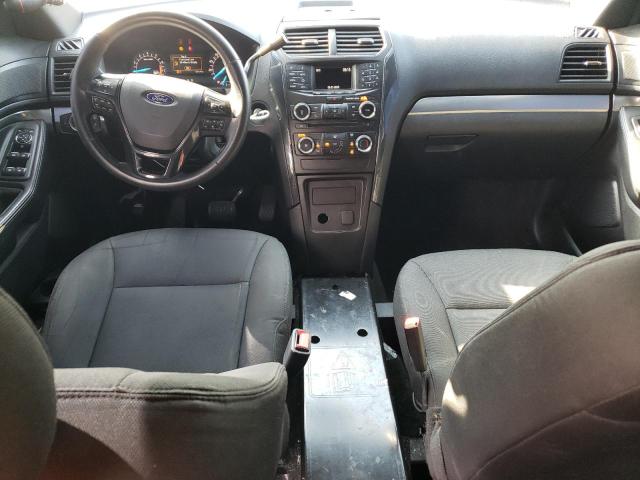 1FM5K8AR1JGA58361 - 2018 FORD EXPLORER POLICE INTERCEPTOR SILVER photo 8