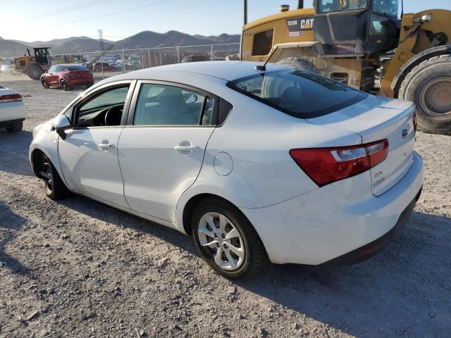 KNADM4A31D6169224 - 2013 KIA RIO LX WHITE photo 2