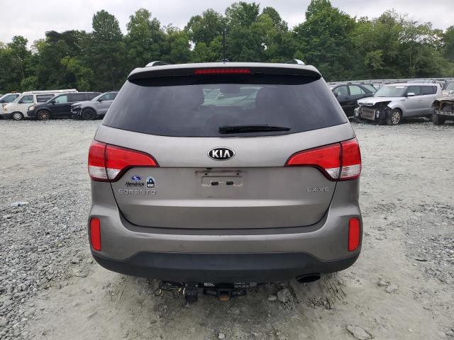 5XYKU4A72FG596411 - 2015 KIA SORENTO EX GRAY photo 6