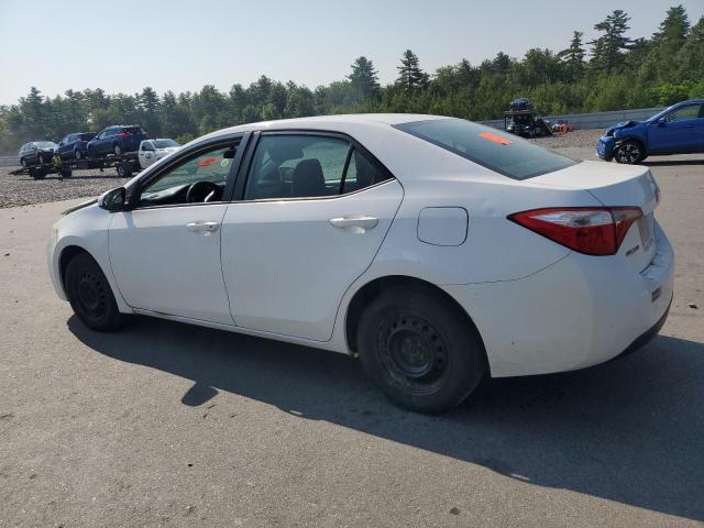 2T1BURHE3FC376871 - 2015 TOYOTA COROLLA L WHITE photo 2