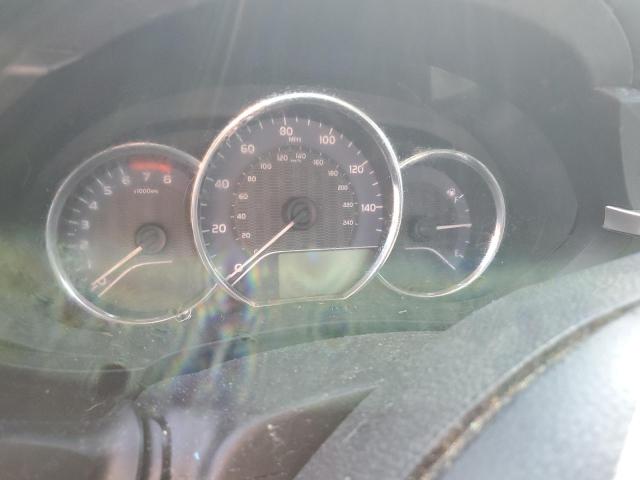 2T1BURHE3FC376871 - 2015 TOYOTA COROLLA L WHITE photo 9