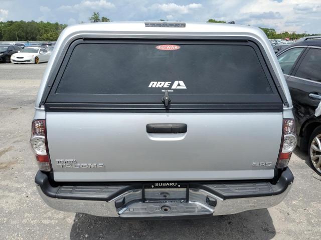 5TETX22N19Z617160 - 2009 TOYOTA TACOMA ACCESS CAB ვერცხლისფერი ფოტო 6