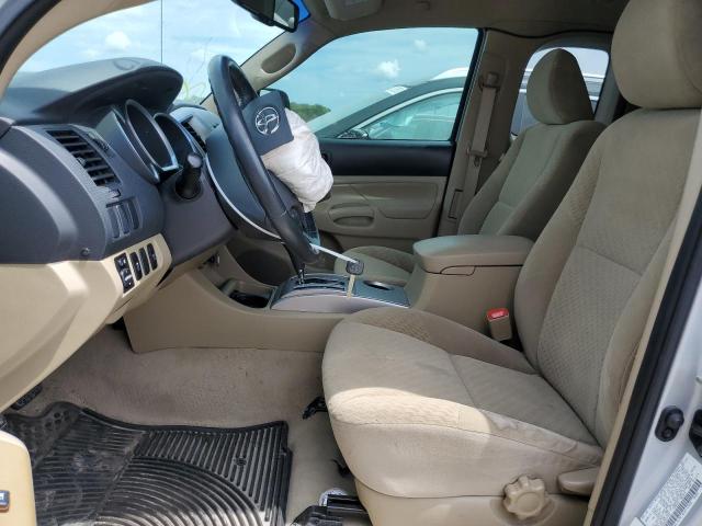 5TETX22N19Z617160 - 2009 TOYOTA TACOMA ACCESS CAB ვერცხლისფერი ფოტო 7