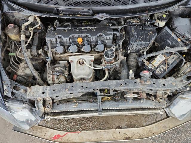 2HGFG12827H508153 - 2007 HONDA CIVIC EX BLACK photo 11