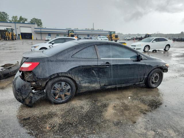 2HGFG12827H508153 - 2007 HONDA CIVIC EX BLACK photo 3