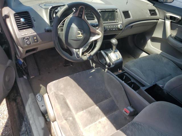 2HGFG12827H508153 - 2007 HONDA CIVIC EX BLACK photo 8