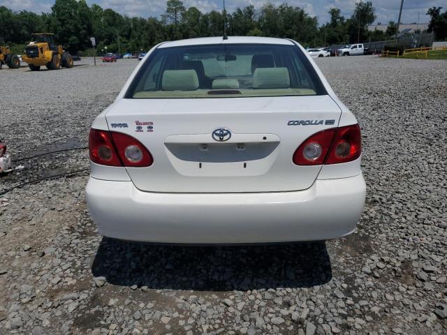 JTDBR32E370122810 - 2007 TOYOTA COROLLA CE WHITE photo 6