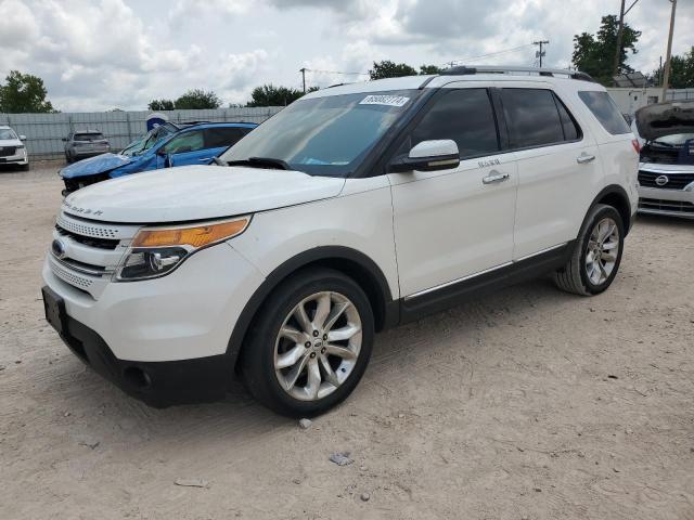 1FMHK7F99CGA75377 - 2012 FORD EXPLORER LIMITED WHITE photo 1