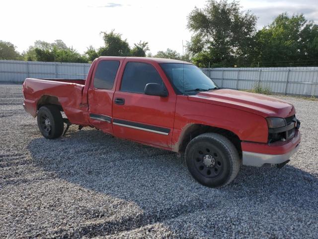 1GCEC19Z37Z155409 - 2007 CHEVROLET SILVERADO C1500 CLASSIC RED photo 4