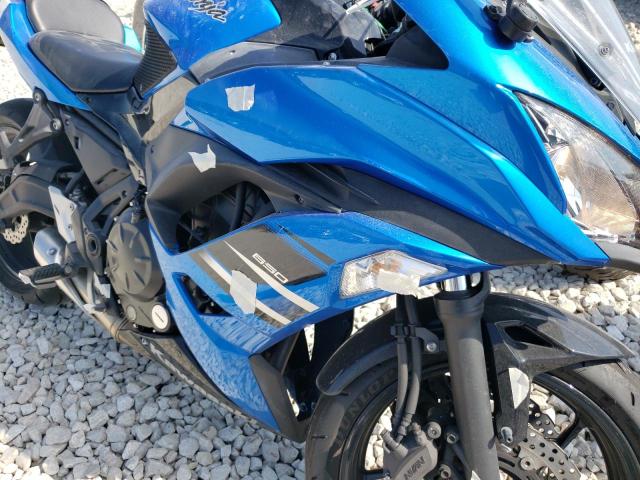 JKAEXEJ17JDA02695 - 2018 KAWASAKI EX650 J ლურჯი ფოტო 9