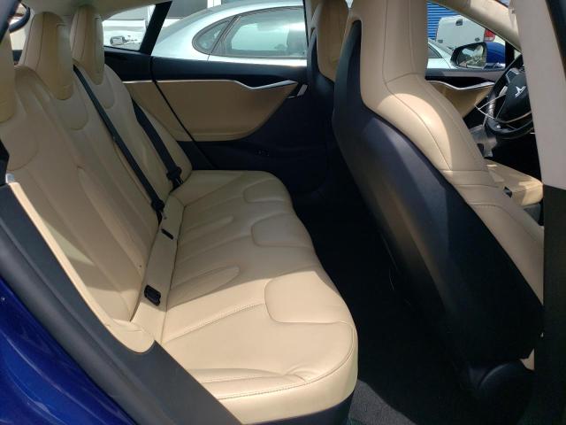 5YJSA1E25FF120070 - 2015 TESLA MODEL S Mavi foto 10