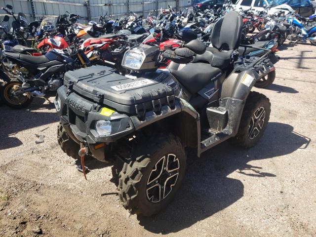 4XASYE956FA640883 - 2015 POLARIS SPORTSMAN TOURING XP 1000 CHARCOAL photo 2