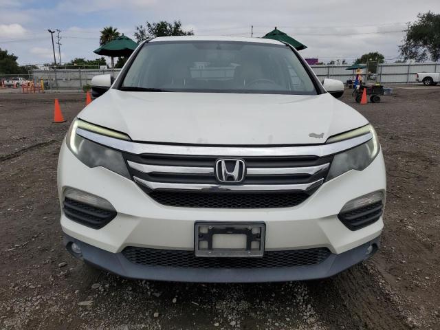 5FNYF5H5XGB002459 - 2016 HONDA PILOT EXL WHITE photo 5