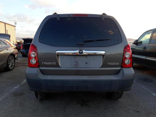 4F2YZ02Z45KM06184 - 2005 MAZDA TRIBUTE I GRAY photo 6