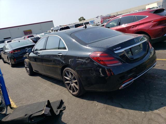 WDDUG8DB0JA384015 - 2018 MERCEDES-BENZ S 560 BLACK photo 2