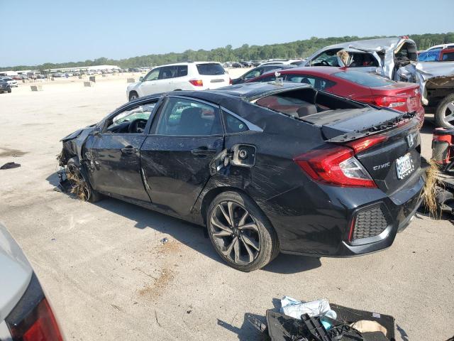 2HGFC1E53KH706097 - 2019 HONDA CIVIC SI BLACK photo 2