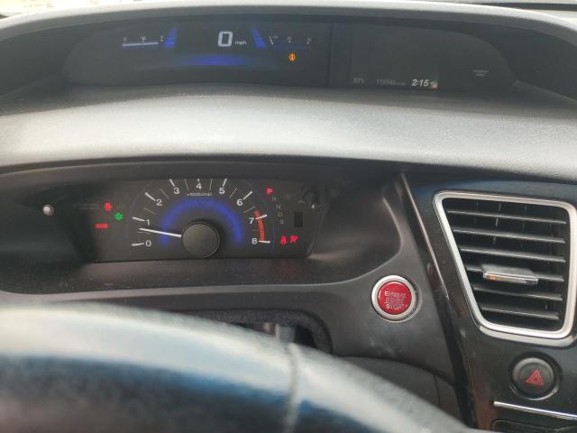 2HGFG3B00EH517467 - 2014 HONDA CIVIC EXL BLACK photo 9