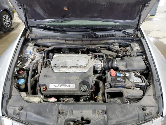 1HGCP36838A053998 - 2008 HONDA ACCORD EXL SILVER photo 11