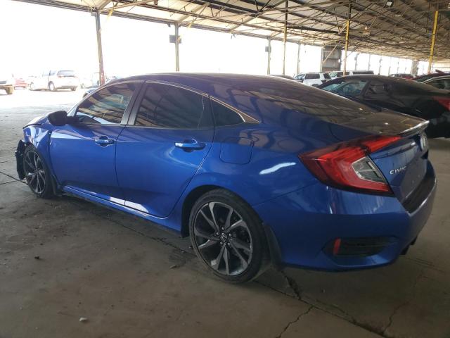 2HGFC2F81LH549167 - 2020 HONDA CIVIC SPORT 蓝色 照片 2