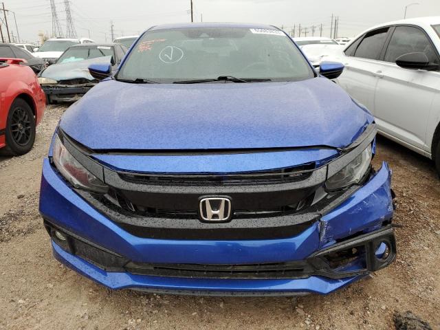2HGFC2F81LH549167 - 2020 HONDA CIVIC SPORT 蓝色 照片 5