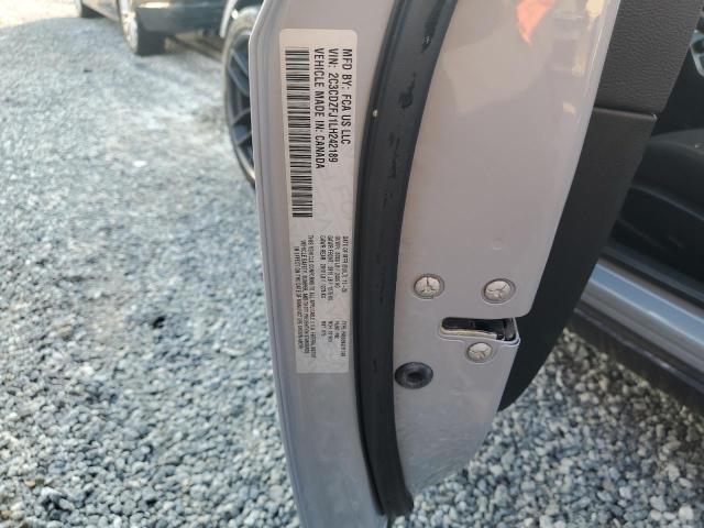 2C3CDZFJ1LH242189 - 2020 DODGE CHALLENGER R/T SCAT PACK GRAY photo 12