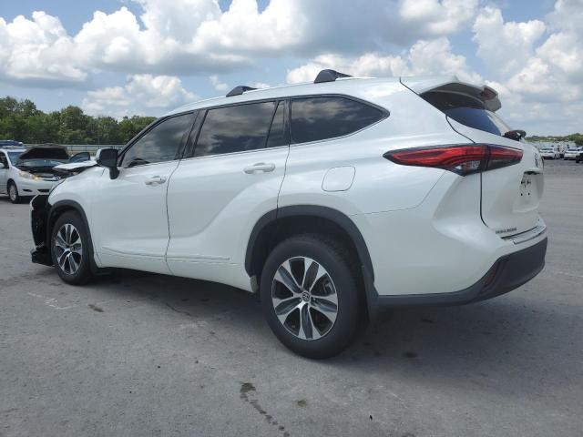 5TDGZRAH5LS024065 - 2020 TOYOTA HIGHLANDER XLE Blanc photo 2