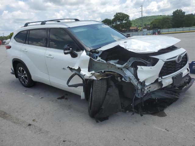 5TDGZRAH5LS024065 - 2020 TOYOTA HIGHLANDER XLE Blanc photo 4