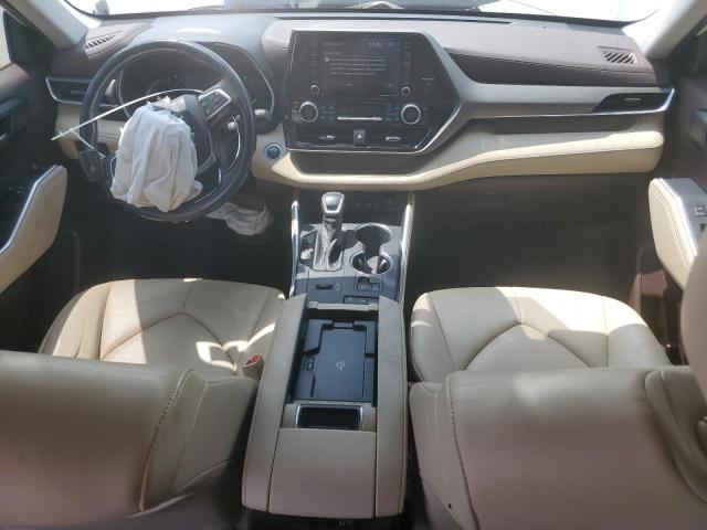 5TDGZRAH5LS024065 - 2020 TOYOTA HIGHLANDER XLE Blanc photo 8