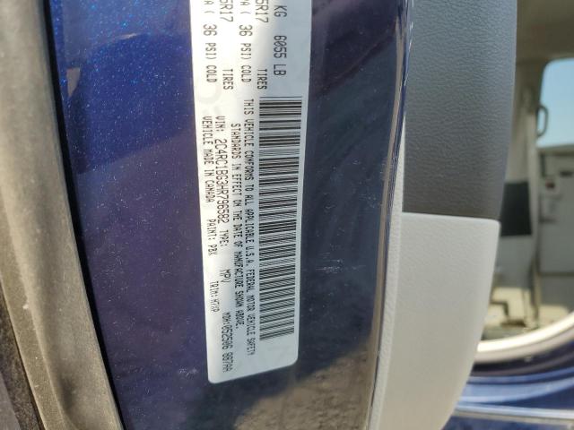 2C4RC1BG3HR796582 - 2017 CHRYSLER PACIFICA TOURING L BLUE photo 12