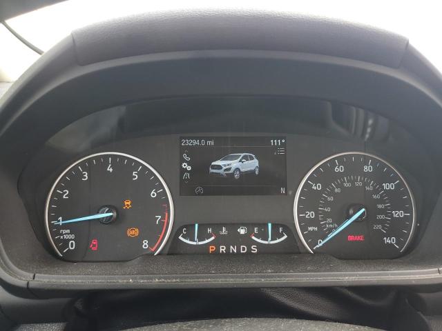 MAJ3S2GE1LC361377 - 2020 FORD ECOSPORT SE SILVER photo 9