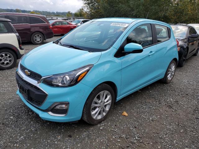 KL8CD6SA9MC704091 - 2021 CHEVROLET SPARK 1LT BLUE photo 1