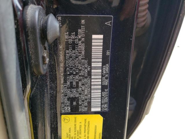 2T2GK31U67C006621 - 2007 LEXUS RX 350 BLACK photo 13