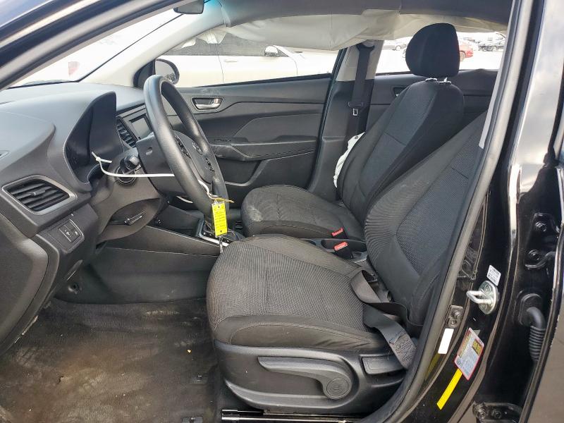 3KPC24A31JE010164 - 2018 HYUNDAI ACCENT SE Schwarz Foto 7