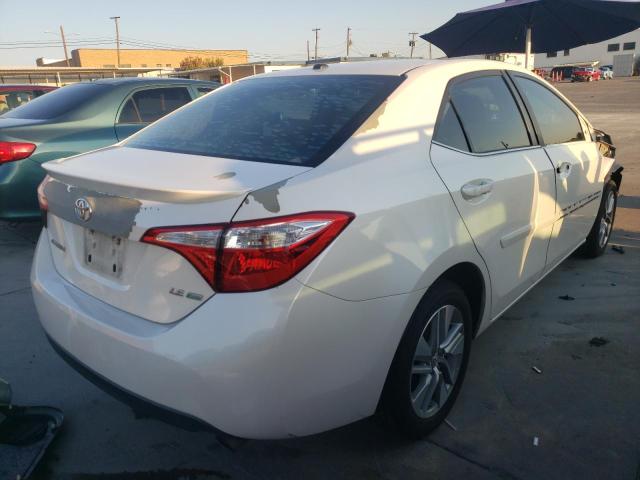 5YFBPRHE5EP023358 - 2014 TOYOTA COROLLA ECO WHITE photo 3