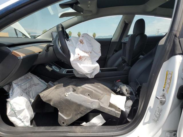 5YJ3E1EA5NF199920 - 2022 TESLA MODEL 3 WHITE photo 7