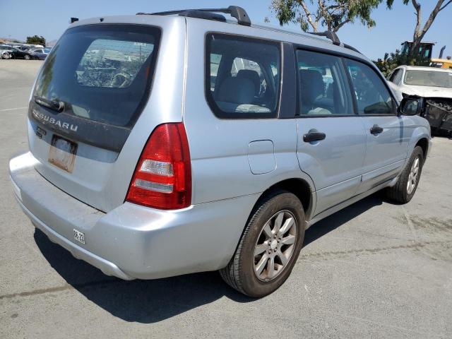 JF1SG65615H703996 - 2005 SUBARU FORESTER 2.5XS Серебристый фото 3