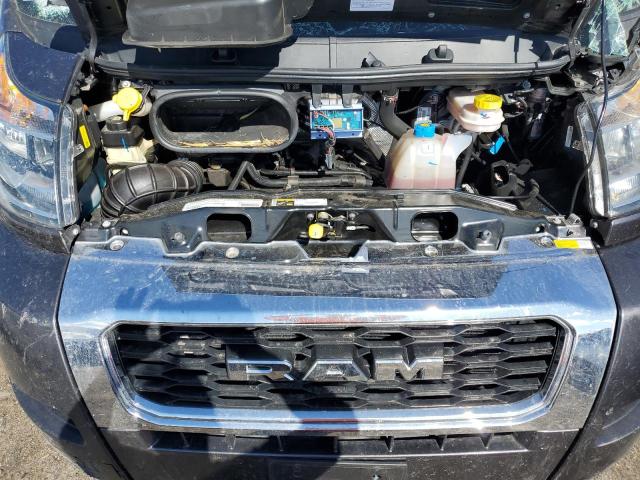 3C6MRVHG9ME511717 - 2021 RAM PROMASTER 3500 HIGH გრაფიტი ფოტო 12
