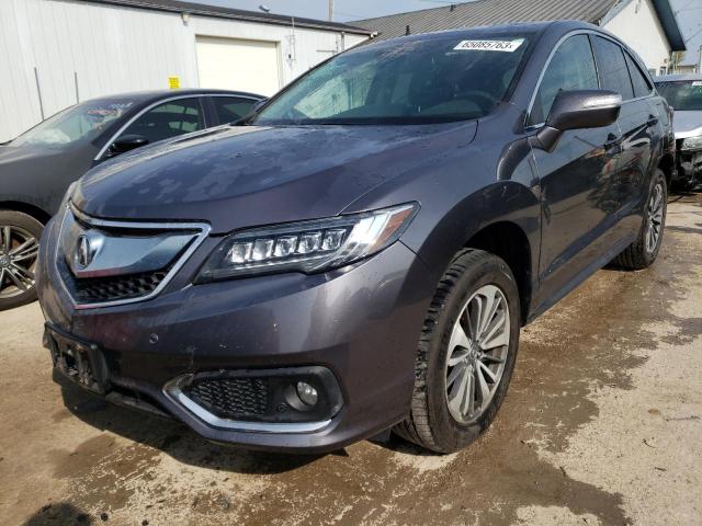 5J8TB4H72JL000857 - 2018 ACURA RDX ADVANCE GRAY photo 1