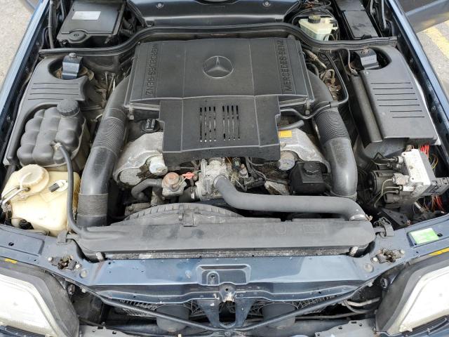 WDBFA67F7WF160370 - 1998 MERCEDES-BENZ SL 500 BLUE photo 11