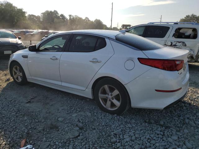 KNAGM4A78F5644375 - 2015 KIA OPTIMA LX WHITE photo 2