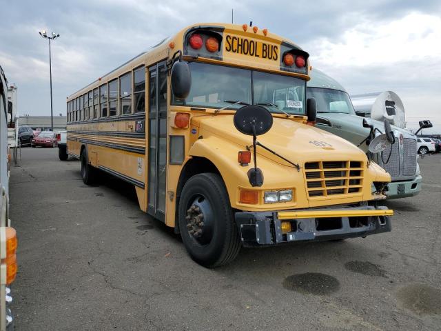 1BAKGCPA77F243147 - 2007 BLUE BIRD SCHOOL BUS YELLOW photo 1