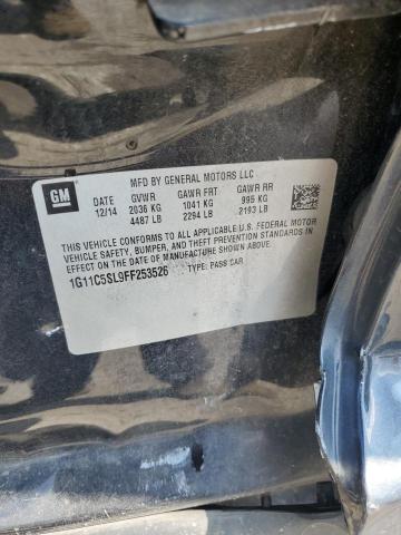 1G11C5SL9FF253526 - 2015 CHEVROLET MALIBU 1LT 黑色 照片 13