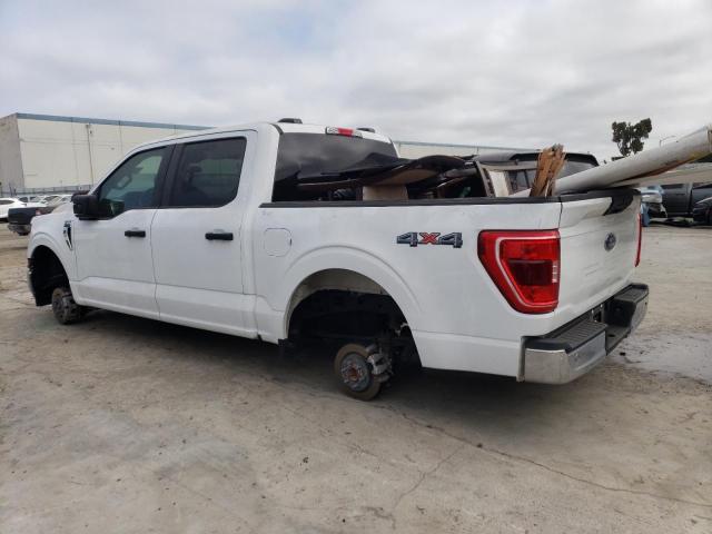 1FTFW1E59PKE14668 - 2023 FORD F150 SUPERCREW WHITE photo 2