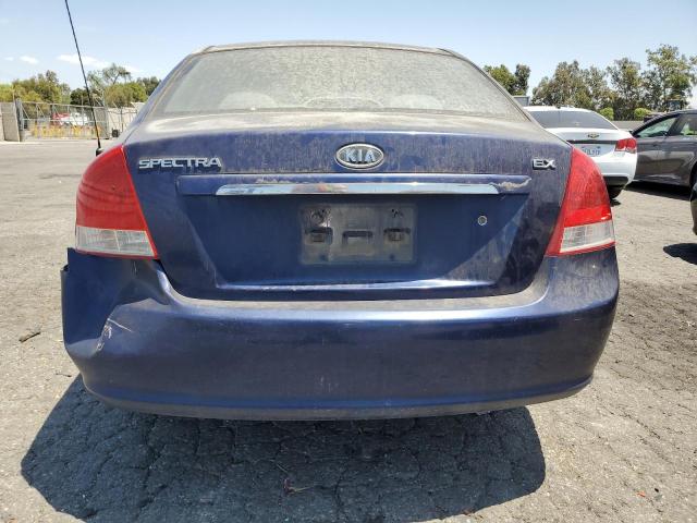 KNAFE122875407431 - 2007 KIA SPECTRA EX BLUE photo 6