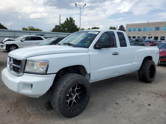 1D7HW42K38S590885 - 2008 DODGE DAKOTA SLT WHITE photo 1