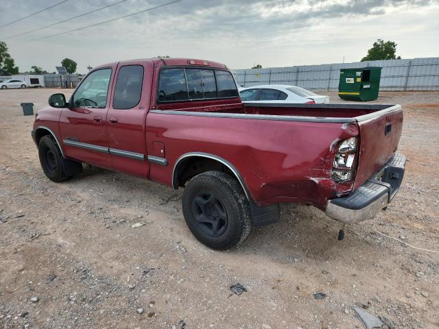 5TBRT34162S310729 - 2002 TOYOTA TUNDRA ACCESS CAB Marron photo 2