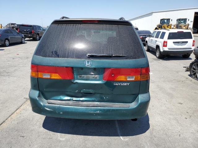 2HKRL18652H582907 - 2002 HONDA ODYSSEY EX GREEN photo 6