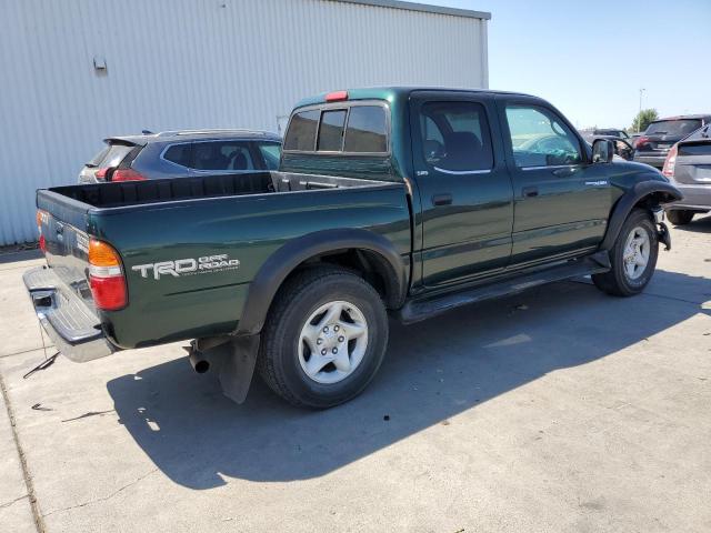 5TEGN92N82Z036101 - 2002 TOYOTA TACOMA DOUBLE CAB PRERUNNER GREEN photo 3